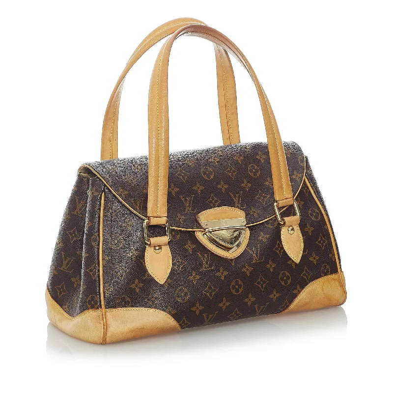 Gucci tote bags for women with a printed Gucci logoLouis Vuitton Monogram Beverly GM (32035)