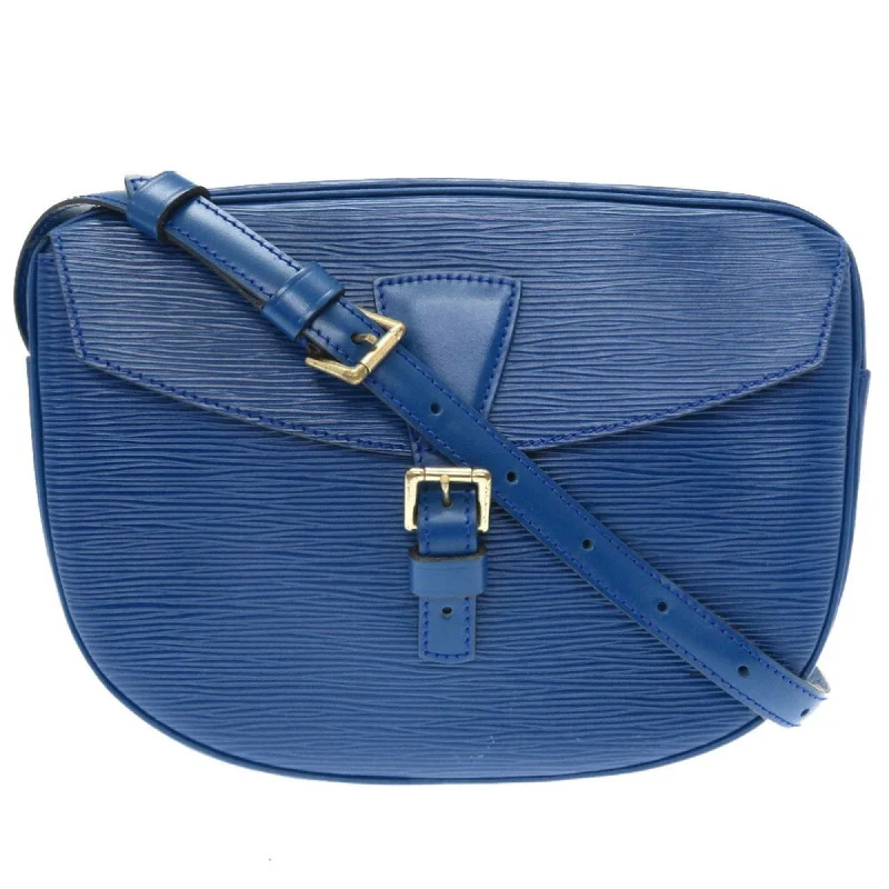 Women Gucci Sylvie bags with a crystal - embellished web stripeLouis Vuitton Epi Genefille Blue M52155 Shoulder Bag Louis Vuitton 0146 LOUIS VUITTON