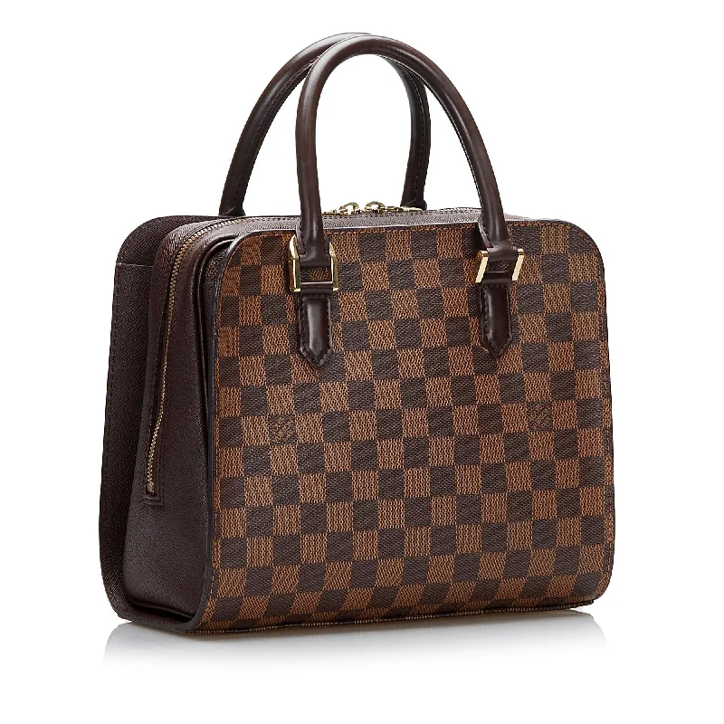 Women Gucci bags with a front - zip pocket for small itemsLouis Vuitton Damier Ebene Triana (8sbB9c)