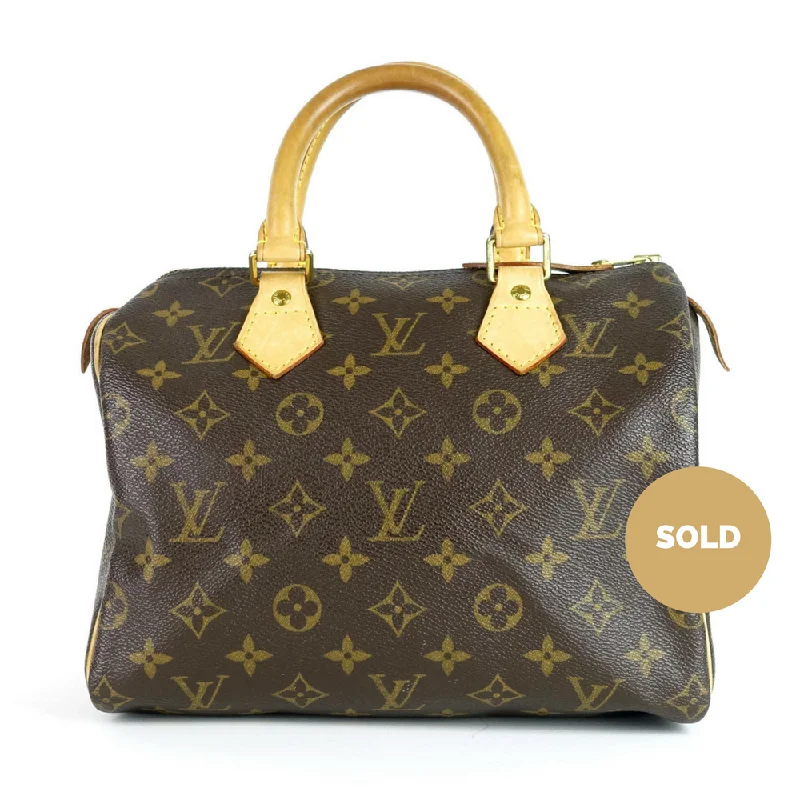 Ladies Gucci Dionysus bags with a star - shaped charmSpeedy 25 Monogram Canvas Handbag