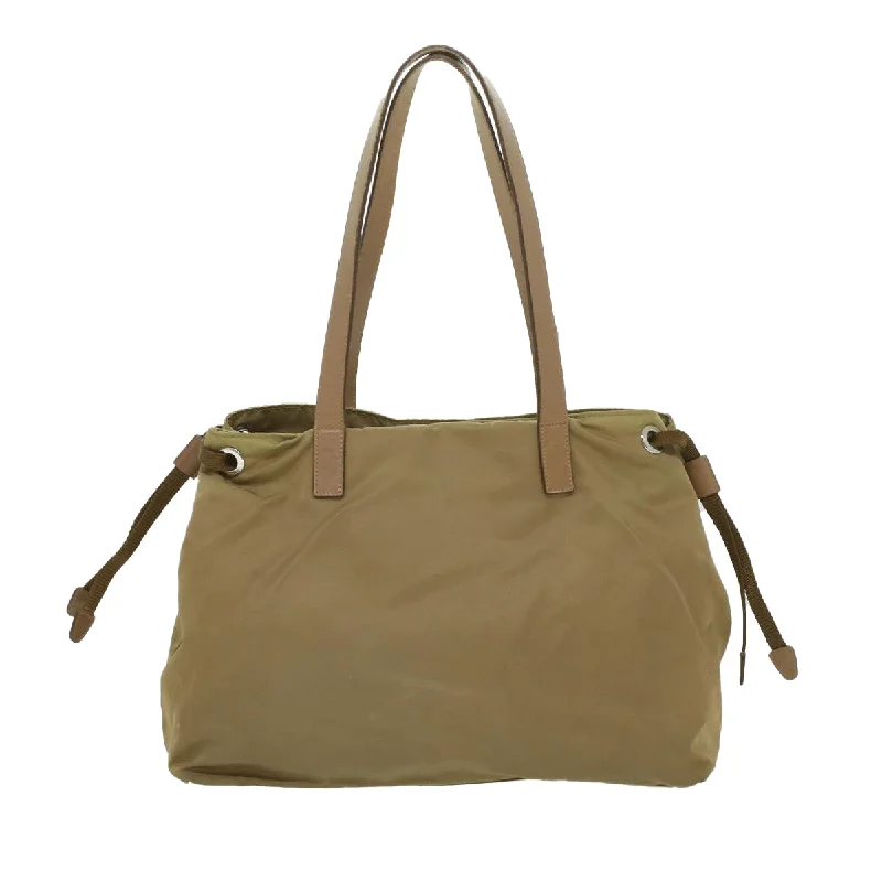 Ladies Prada Galleria bags with gold - toned hardware for a luxurious touchLadies Prada Galleria bags with gold - toned hardware for a luxurious touchPrada Shoulder Bag Nylon Khaki  cl322