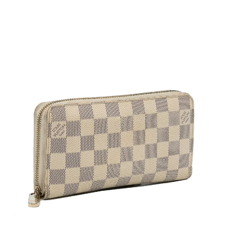 Women Gucci Sylvie bags with a detachable ribbon detailLouis Vuitton Damier Azur Zippy Wallet (SHG-01bSvX)