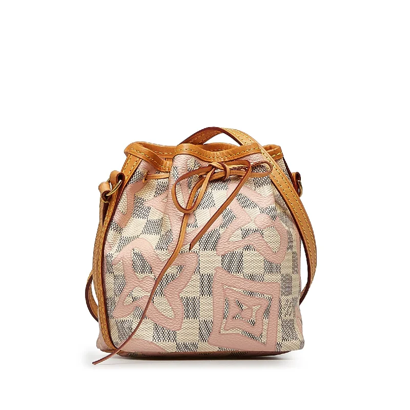 Ladies Gucci Dionysus bags in a pastel colorLOUIS VUITTON Damier Azur Tahitienne Nano Noe Bucket Bag