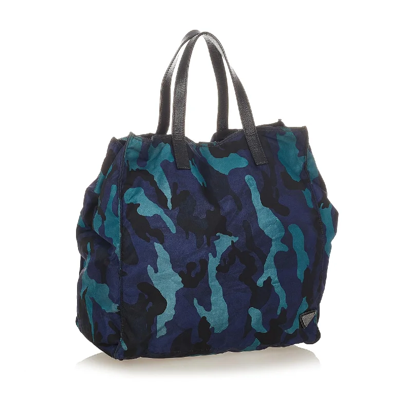 Prada Cahier bags with a monogram - embossed leather surfacePrada Cahier bags with a monogram - embossed leather surfacePrada Tessuto Camouflage Tote Bag 24753