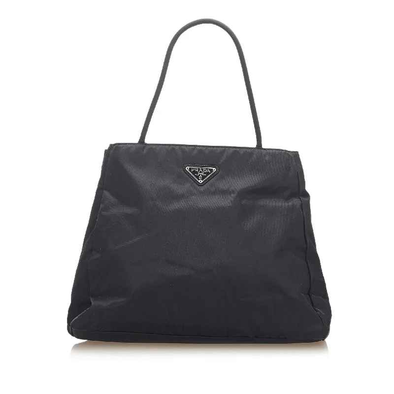 Ladies Prada Galleria bags with a detachable shoulder strapLadies Prada Galleria bags with a detachable shoulder strapPrada Tessuto Tote Bag (SHG-18310)