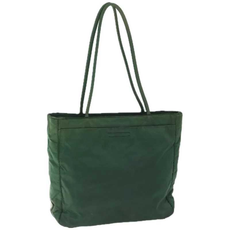 Prada Cleo bags with a snakeskin - effect panel for a bold and trendy lookPrada Cleo bags with a snakeskin - effect panel for a bold and trendy lookPRADA Tote Bag Nylon Green Auth 66807