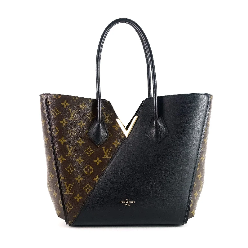 Gucci handbags for women with a beaded trimKimono Monogram Canvas and Calfskin Leather Tote Bag