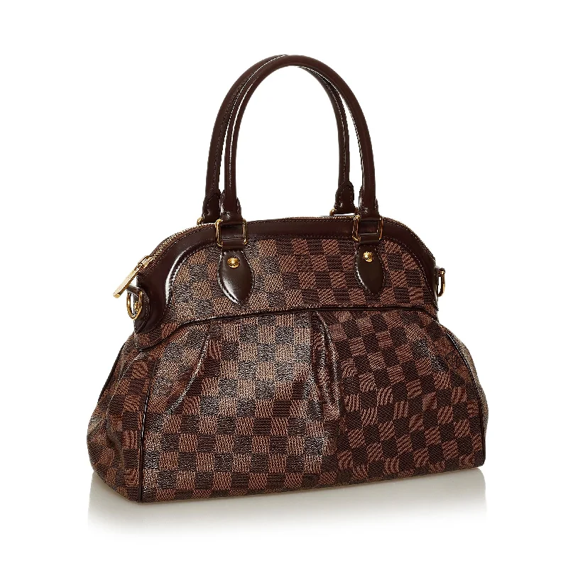 Ladies Gucci shoulder bags with a wide - width strapLouis Vuitton Damier Ebene Trevi PM (28418)