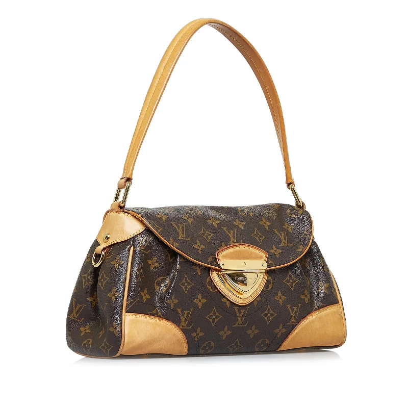 Gucci tote bags for women with a double - handle designLouis Vuitton Monogram Beverly MM (48em2y)