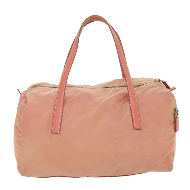 Ladies Prada shoulder bags with a wide - width strap for enhanced comfortLadies Prada shoulder bags with a wide - width strap for enhanced comfortPrada Shoulder Bag Nylon Pink  bs4596