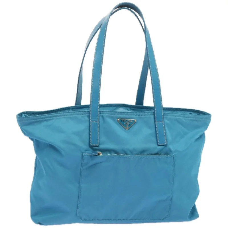 Prada Re - Edizione 2005 bags with a retro - inspired designPrada Re - Edizione 2005 bags with a retro - inspired designPRADA Tote Bag Nylon Light Blue Auth 67419