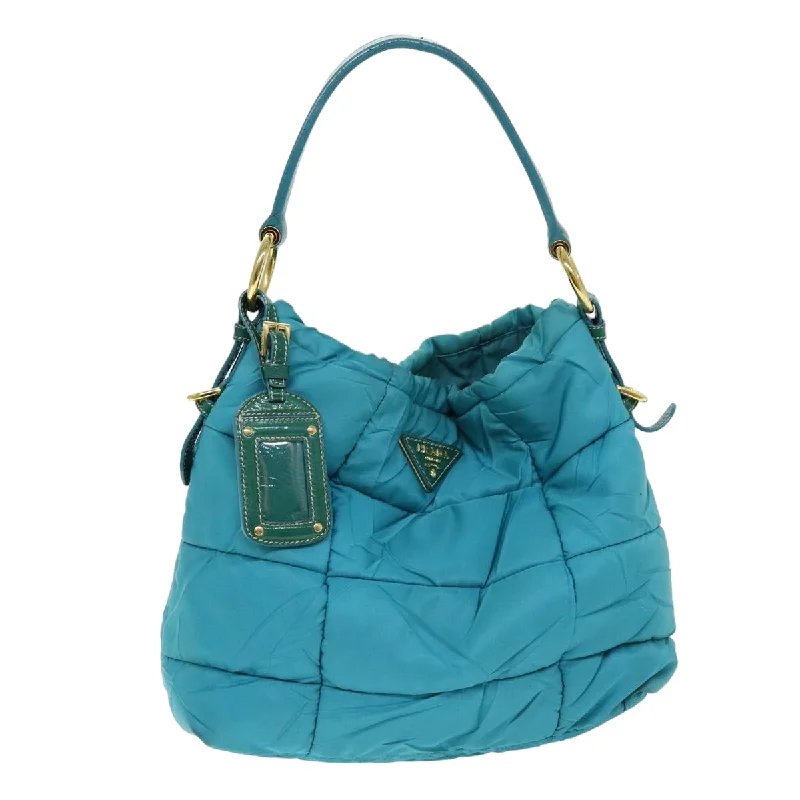 Prada bags with a detachable mirror inside for quick touch - upsPrada bags with a detachable mirror inside for quick touch - upsPRADA Tote Bag Nylon Turquoise Blue Auth 75648