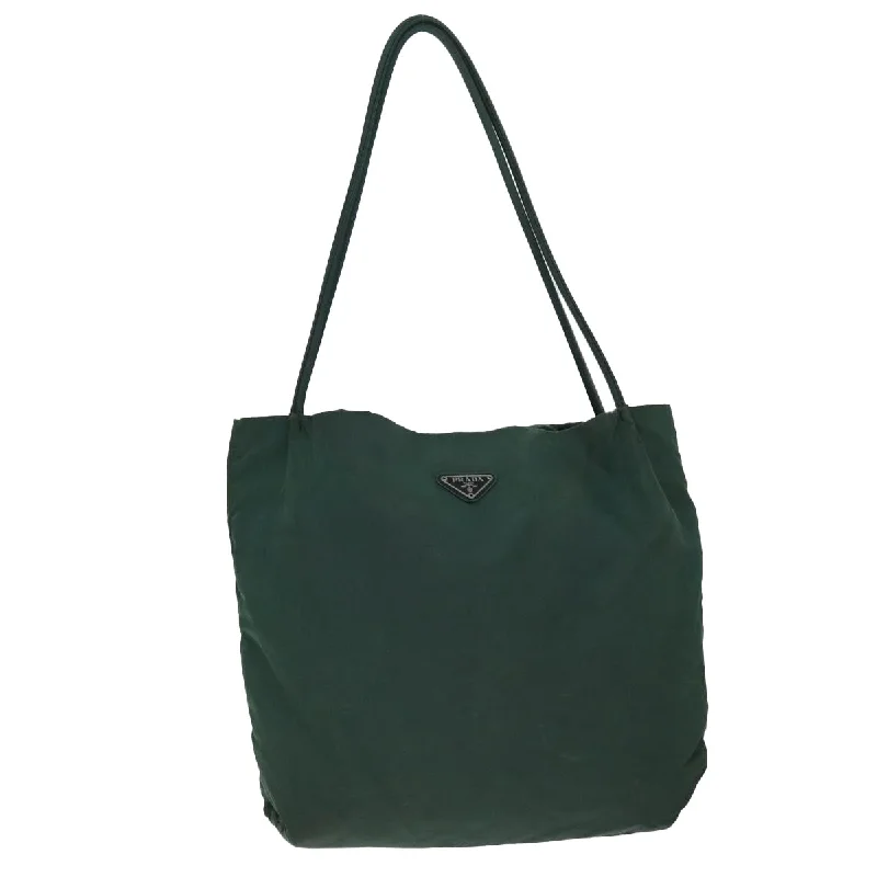 Small - sized Prada Saffiano leather bags for a compact and stylish carrySmall - sized Prada Saffiano leather bags for a compact and stylish carryPRADA Tote Bag Nylon Green Auth 74540