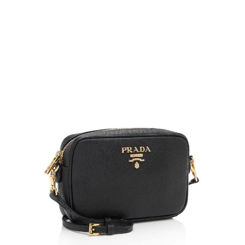 Ladies Prada Galleria bags with a detachable shoulder strapLadies Prada Galleria bags with a detachable shoulder strapPrada Saffiano Leather Small Camera Bag 0CeTP1