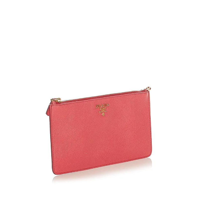 Prada Cleo bags with a detachable coin purse for added functionalityPrada Cleo bags with a detachable coin purse for added functionalityPrada Saffiano Clutch Bag 24717