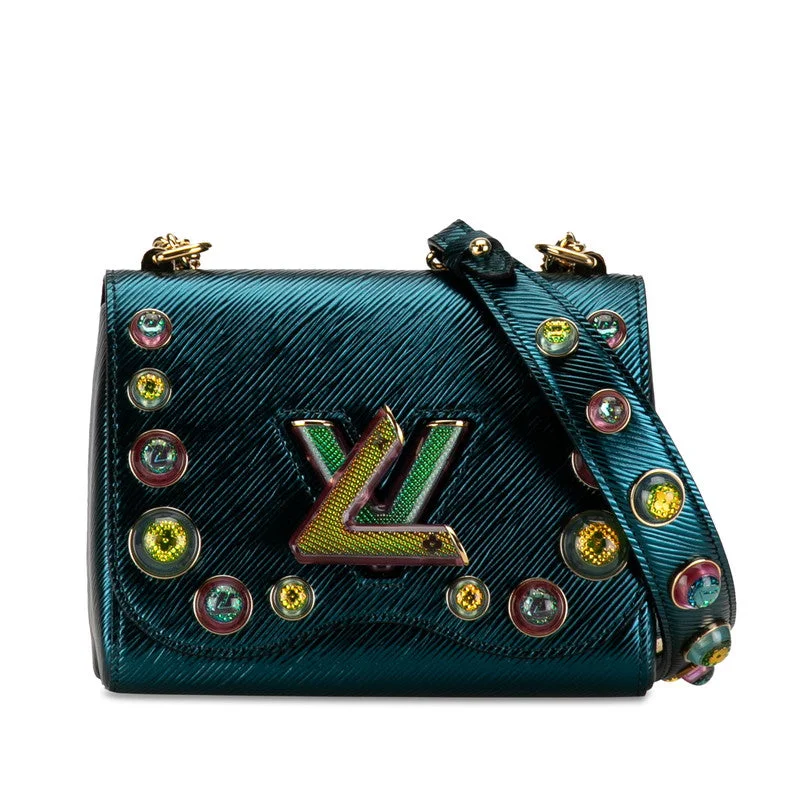 Gucci Marmont bags for women with a contrast - colored interiorLouis Vuitton Epi Twist PM Stands Chain Shoulder Bag M53092 Green Multicolor Leather  Louis Vuitton