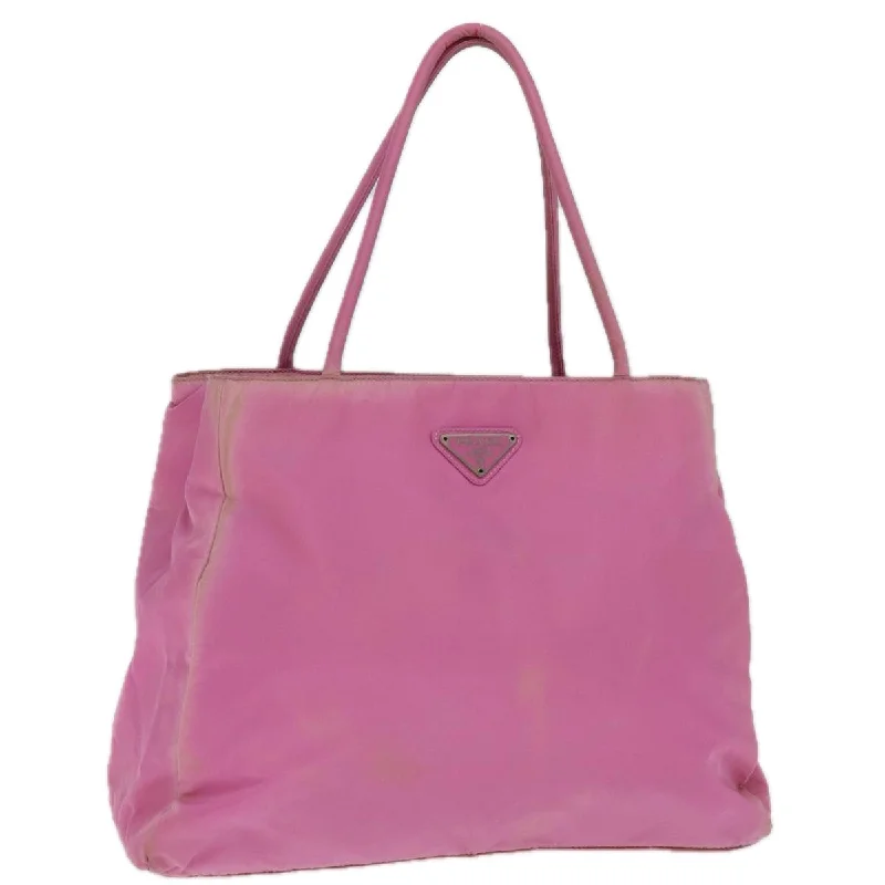 Small - sized Prada Saffiano leather bags for a compact and stylish carrySmall - sized Prada Saffiano leather bags for a compact and stylish carryPRADA Tote Bag Nylon Pink Auth mr150