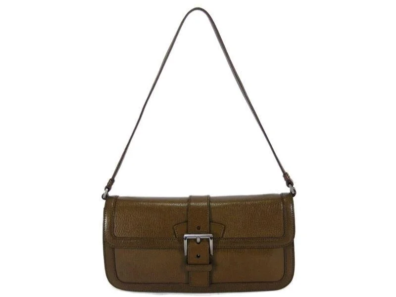 Ladies Prada shoulder bags with a single - handle design for simplicityLadies Prada shoulder bags with a single - handle design for simplicityPrada Small Brown Leather Bag