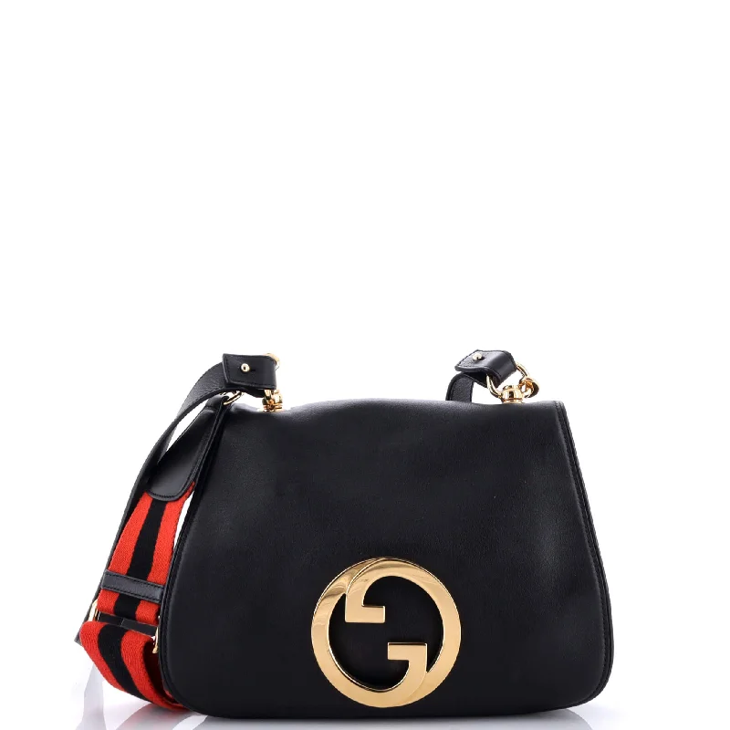 Ladies Gucci handbags with a detachable coin purse insideBlondie NM Top Handle Bag Leather Medium