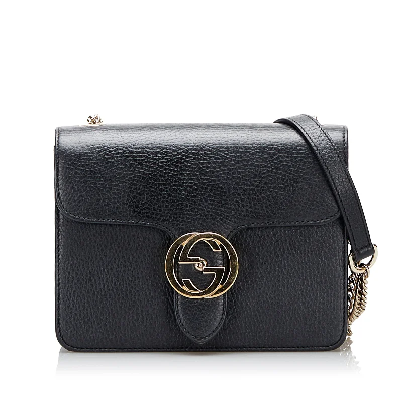 Ladies Gucci Dionysus bags with a star - shaped charmGucci Small Dollar Interlocking Crossbody Bag