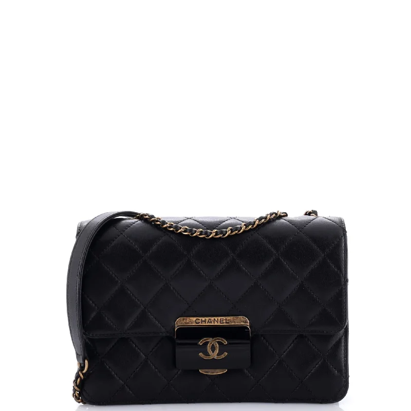 Chanel bags perfect for everyday elegBeauty Lock Flap Bag Quilted Sheepskin Small