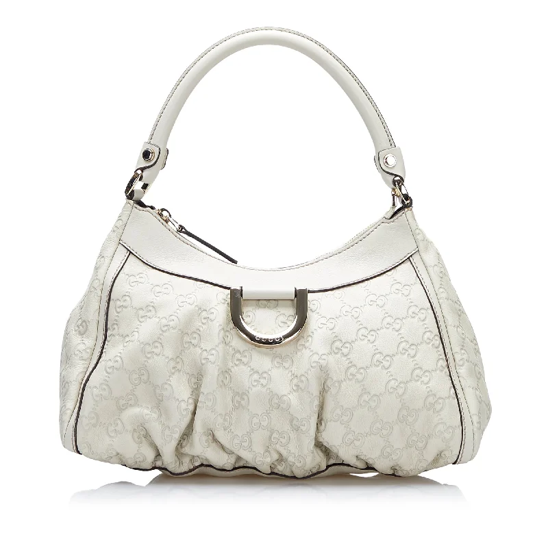 Small - sized Women Gucci shoulder bags for evening outingsGuccissima Abbey D-Ring Shoulder Bag