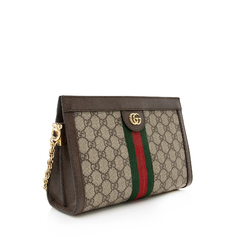 Women Gucci tote bags in GG Supreme canvas for a branded feelGucci GG Supreme Ophidia Small Chain Shoulder Bag (22512)