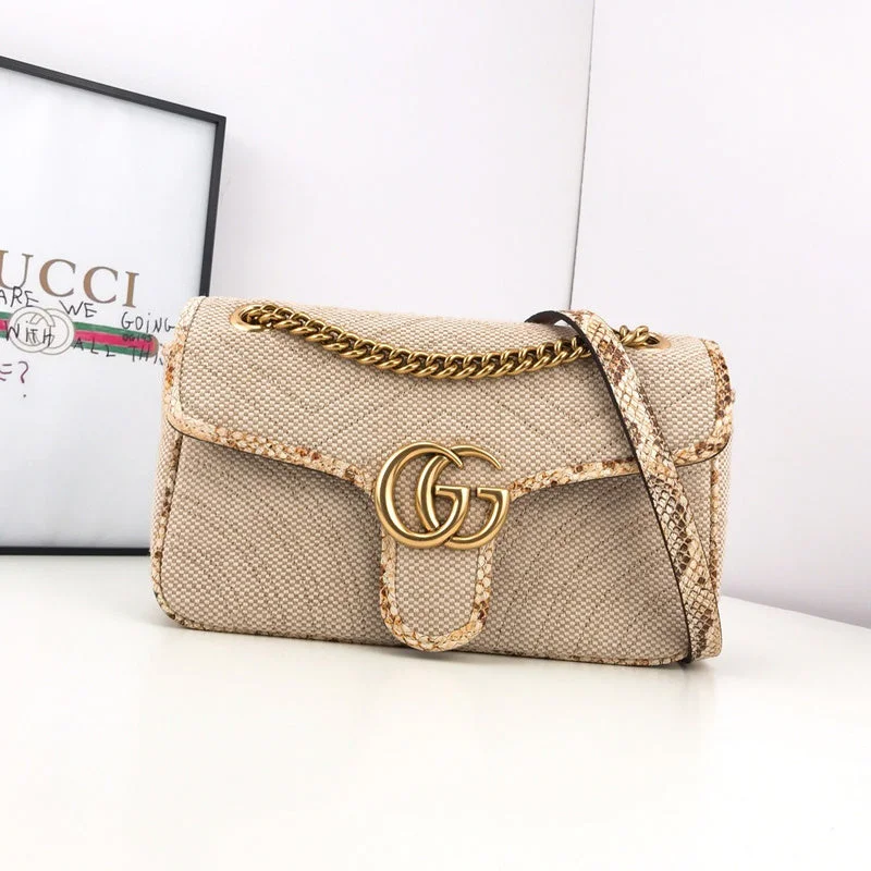 Women Gucci bags with a magnetic snap closure for easy accessWF - Gucci Bags - 2495