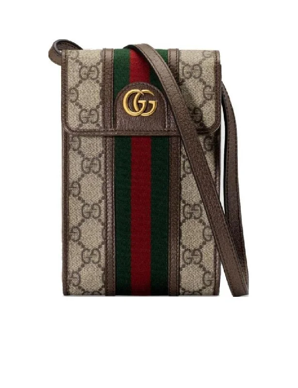 Women Gucci Sylvie bags featuring the signature web stripeGucci Ophidia Collection GG Mini Handbag