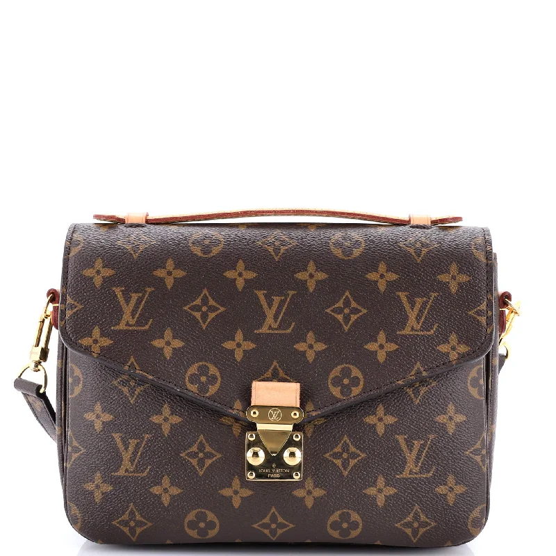 Women Gucci Sylvie bags with a monogram - embossed leatherPochette Metis Monogram Canvas