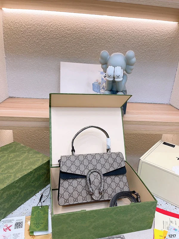 Women Gucci bags with a detachable mirror insideLuxury - Gucci Bags - 077