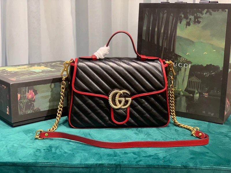 Gucci Marmont bags for women with quilted leather exteriorsBC - GUCCI BAGS - 2649