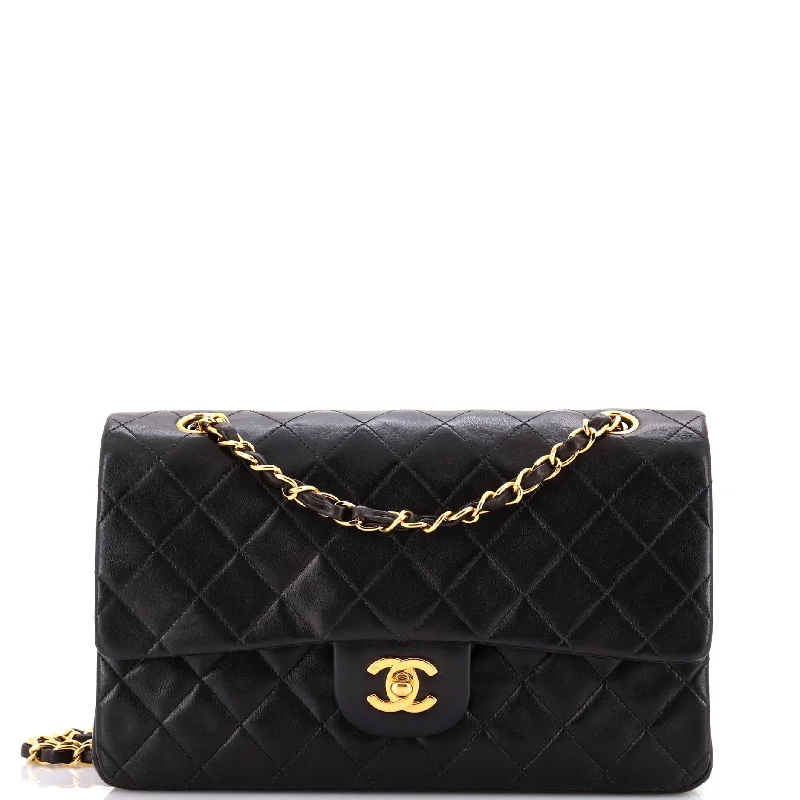 Chanel Limited Edition Handbag for CollectorsVintage Classic Double Flap Bag Quilted Lambskin Medium