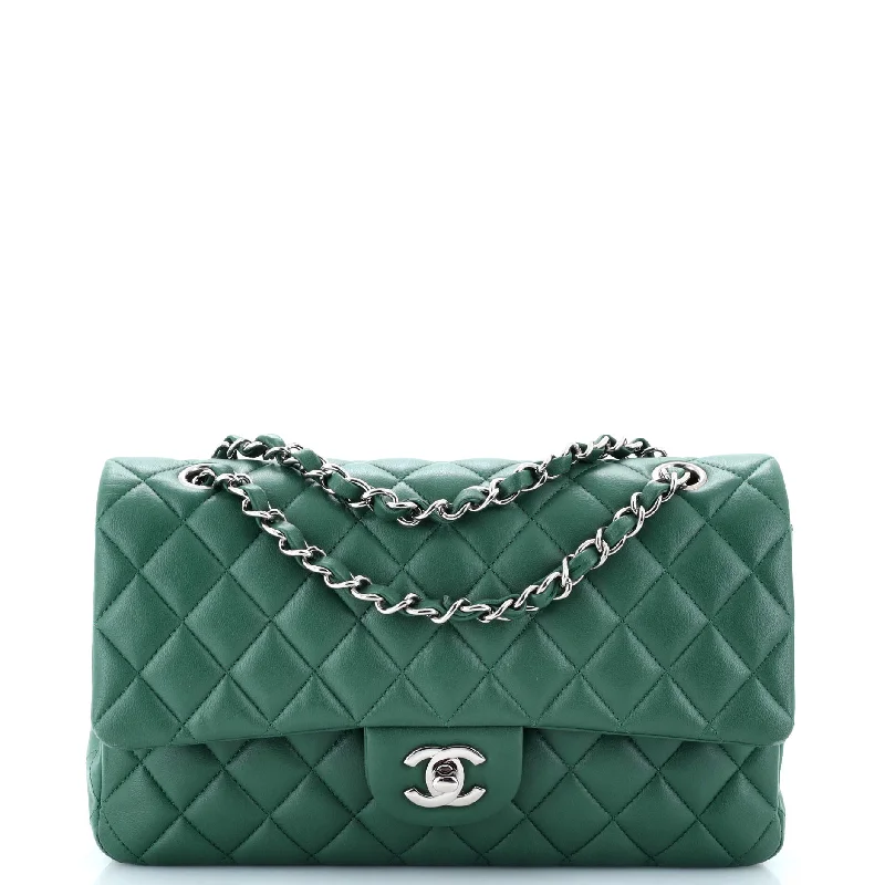 Chanel Medium Tote Bag for Office LadiesClassic Double Flap Bag Quilted Lambskin Medium