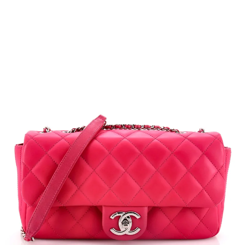 Chanel bags as wedding day accessoriesCoco Rain Flap Bag Quilted Rubberized Lambskin Medium