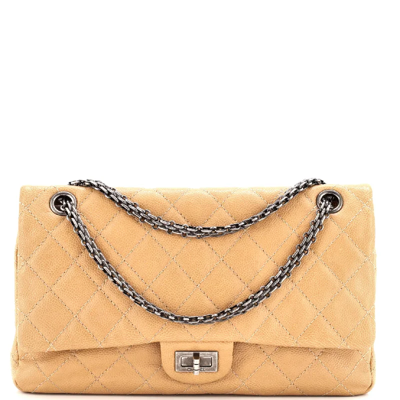 Chanel bags as wedding day accessoriesReissue 2.55 Flap Bag Quilted Caviar 226