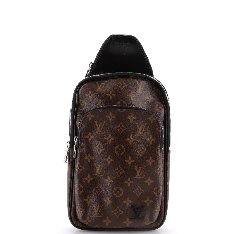 Gucci backpacks for women with a multi - pocket designAvenue Sling Bag NM Monogram Canvas