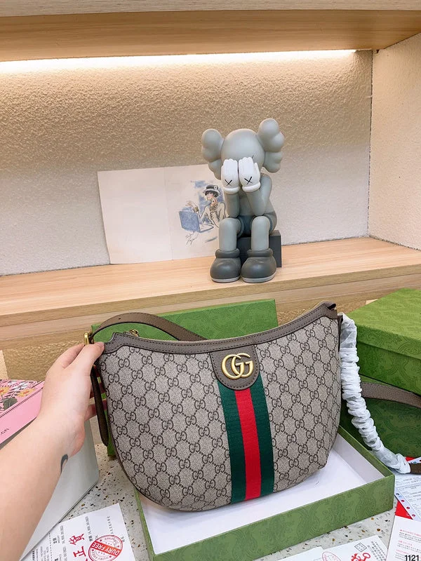 Women Gucci bags with a zippered interior pocketLuxury - Gucci Bags - 004