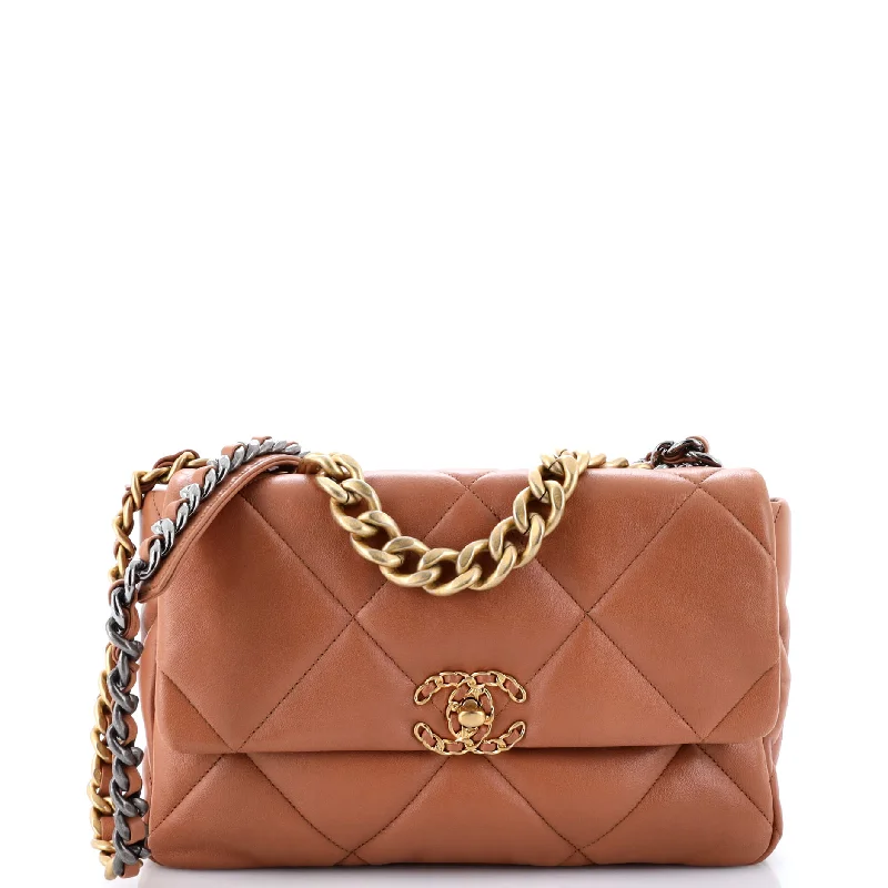 Chanel bags for women who appreciate fine craftsmanship19 Flap Bag Quilted Leather Medium