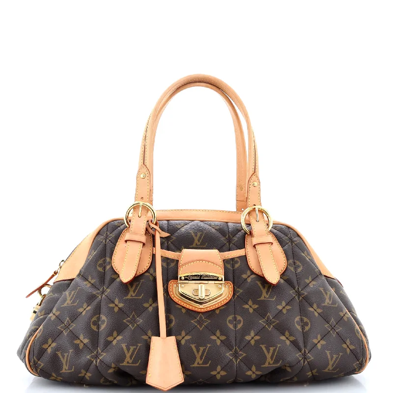 Women Gucci Sylvie bags with a leather - wrapped handleBowling Bag Monogram Etoile