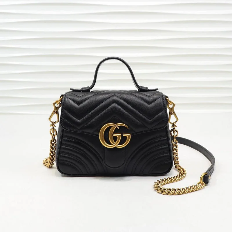 Gucci Marmont bags for women with a contrast - colored interiorBC - GUCCI BAG - 967