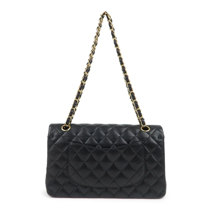 Chanel Vintage Inspired Handbag for Retro LoversChanel Vintage Inspired Handbag for Retro LoversCHANEL Lamb Skin Matelasse 25 Double Flap Bag Black A01112