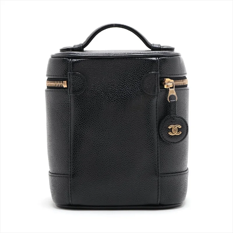 Chanel bags for women who love timeless fashionChanel bags for women who love timeless fashionChanel Coco Caviar S Vanity Bag Black G  7th