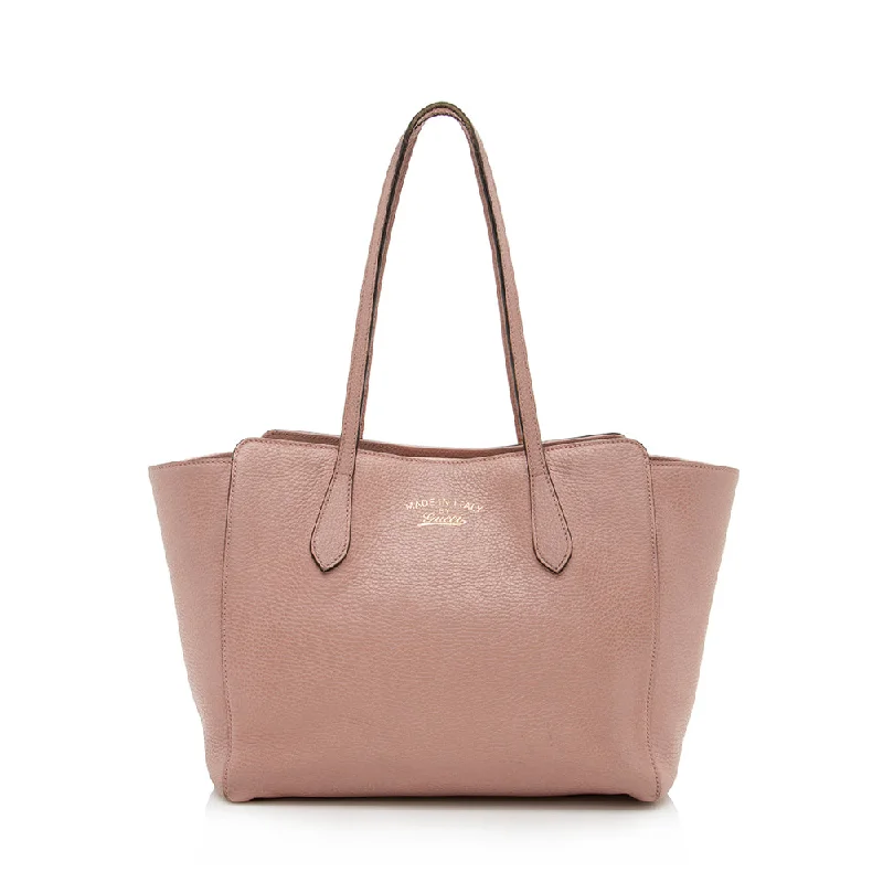 Ladies Gucci Dionysus bags with a star - shaped charmGucci Leather Swing Small Tote - FINAL SALE