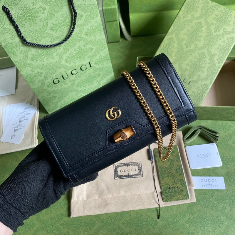 Women Gucci bags with a magnetic snap closure for easy accessBC - GUCCI BAGS - 2211