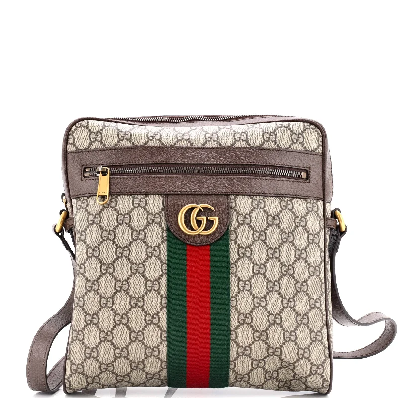 Women Gucci tote bags in GG Supreme canvas for a branded feelOphidia Messenger Bag GG Coated Canvas Medium