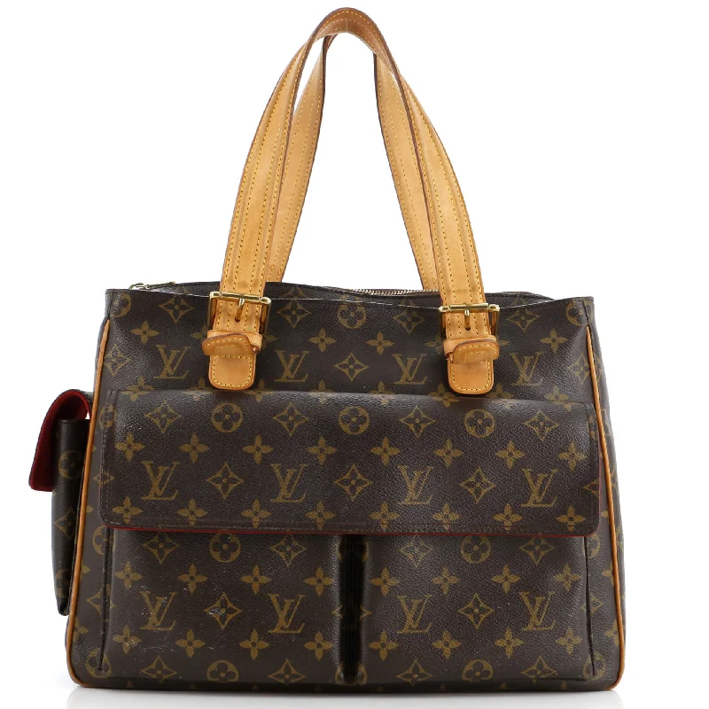 Ladies Gucci shoulder bags with a wide - width strapMultipli Cite Handbag Monogram Canvas