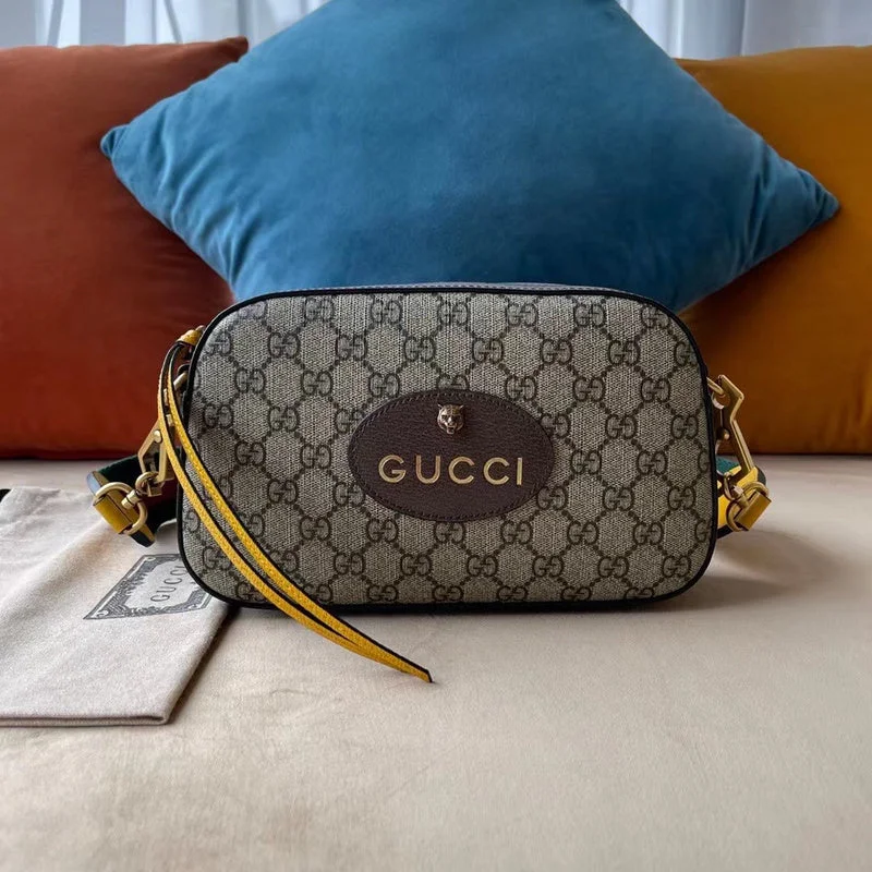 Women Gucci bags with interlocking G hardware for a classic lookWF - Gucci Bags - 250