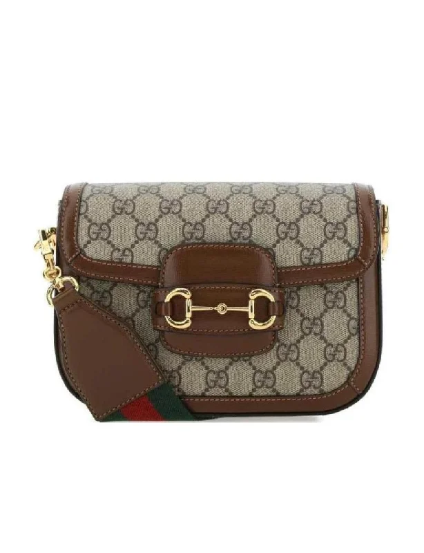 Gucci backpacks for women with a padded laptop compartmentGucci Horse Horse Buckle 1955 Mini Handbag