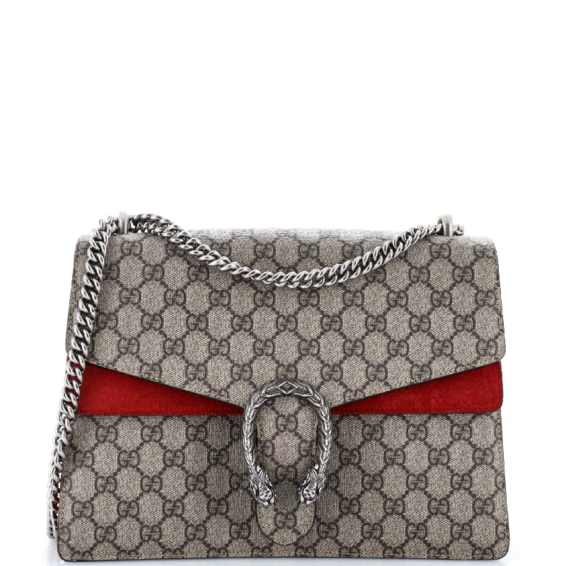 Women Gucci bags with a detachable mirror insideDionysus Bag GG Coated Canvas Medium